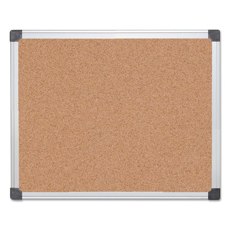 Mastervision Cork Bulletin Board 24x36", Aluminum Frame CA031170